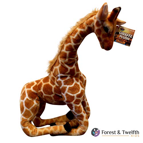 Adventure Planet Standing Stuffed Giraffe ~ 30.5" Tall Toy Giraffe ~Soft Cozy Plush ~ Movable Neck #TOP2