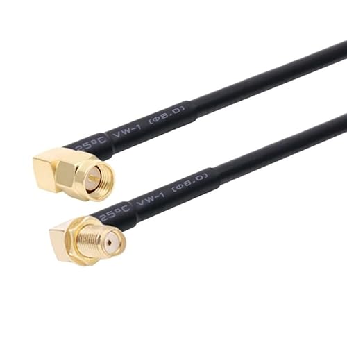 R*/F ���� RG58 �P�[�u�� SMA �I�X - SMA �I�X 50 �I�[�� WI/*FI an*/�e�i�����P�[�u�� �R�l�N�^ �A�_�v�^ �s�O�e�[��(SMA M90 to F90,30CM)