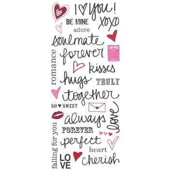 StickabilitiesStickers Sheet - Love Handwriting Words