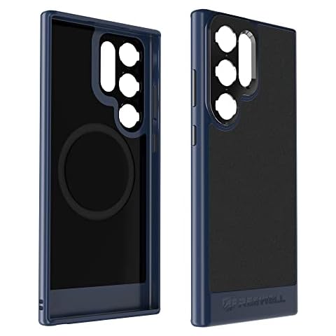 FREEWELL Galaxy Series Case only Compatible with Samsung Galaxy S23 Ultra Blue Cover