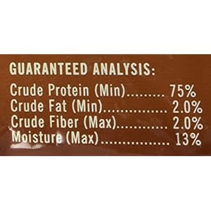 Pork Chomps Baked Pork Skin Dog Chews, 3-inch Chips, 12oz Bag