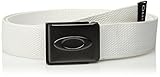 Oakley Men's Ellipse Web Belt, One Size, White