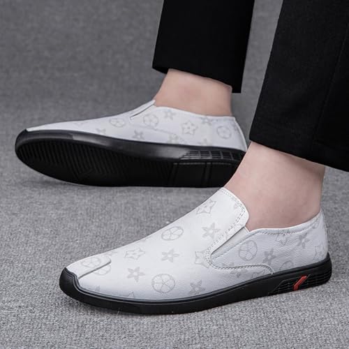 Men's Leather Penny Loafers - Casual Slip - On Style, Ideal for Driving, Wedding, Prom & Slipper Occasions4