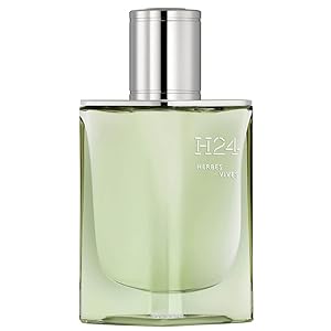 Hermes H24 Herbes Vives Eau De Parfum Rechargeable Spray for Men, 1.6 Ounce