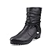Produktbild Rieker Damen Klassische Stiefeletten Y17R2, Frauen Stiefeletten,uebergangsschuhe,uebergangsstiefel,Winterstiefeletten,warm,schwarz (00),38 EU / 5 UK
