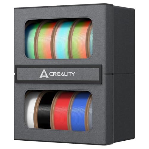 Image of Creality Filament Storage Box, 3D Printer Filament Storage for 10KG, 3D Filament Dryer with Magnetic Closure, Moisture-Proof & Damp-Proof for PLA /PETG /ABS /TPU /UV Resin and More
