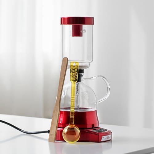 XDTKJDZ Siphon-Kaffeemaschine, Siphon-Vakuum-Kaffeekanne Aus Glas, 400 Ml Großes Fassungsvermögen, 2 Geschwindigkeitsstufen, Intelligente Zeitsteuerung, 1–4 Portionen Auf Einmal, Für Bar, Büro, Küche 8 XDTKJDZ Siphon-Kaffeemaschine, Siphon-Vakuum-Kaffeekanne Aus Glas, 400 Ml Großes Fassungsvermögen, 2 Geschwindigkeitsstufen, Intelligente Zeitsteuerung, 1–4 Portionen Auf Einmal, Für Bar, Büro, Küche