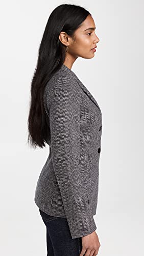 Theory Women's Double Breasted Abbot Knit Jacket4