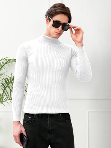 Image of Men's Stylish Turtle Neck Sweater| Winter Turtle Neck Sweatshirt for Men|High Neck Pullover Full Sleeve Winter (Sweater) for Men|
