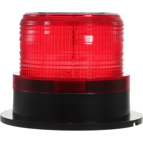 Luz estroboscópica LED solar de alta intensidad con soporte de metal para camiones