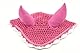 Hobby Horse Zubehör-Set Halfter Muscheltier Rosa mit Führstrick und Insektenmütze für Hobby Horsing Aktivität.