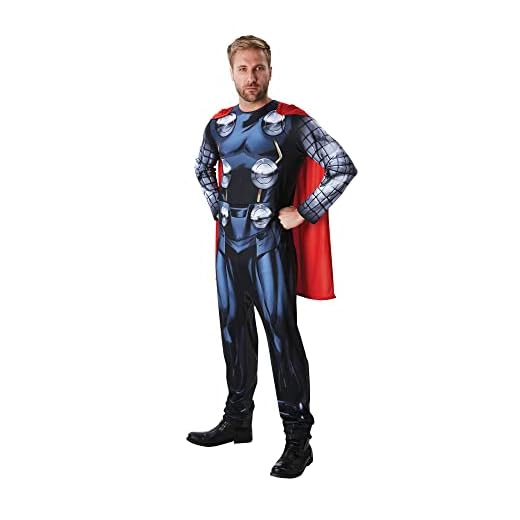 Disfraz de Thor Universo de Marvel, disfraces para adultos y accesorios de Rubie's