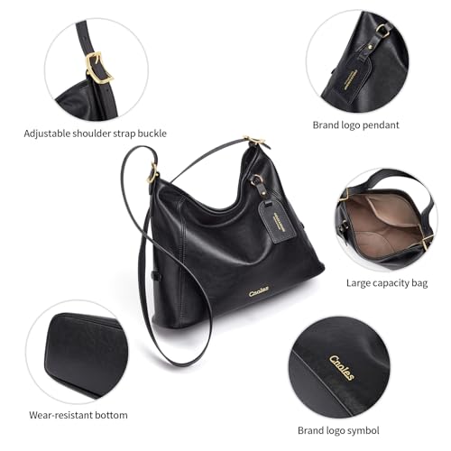 Cnoles Hobo Bag For Women Ladies Fashion Leather Handbag And Purses Tote Shoulder Satchel Crossbody Bags Top Handle Purse 5