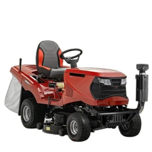 Tractor de cortacésped comercial con asiento ajustable y sistema de cuchillas de precisión para patio de campo de golf, paisajismo rápido y grande