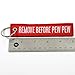 Rotary13B1 REMOVE BEFORE PEW PEW - 5 pack Key Chains