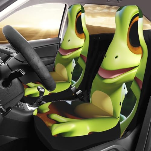 Housse de siège de voiture lavable et respirante en lot de 2 universelle
