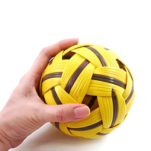 Image of VAYINATO Sepak Takraw Ball, Kick Volleyball - Mens Competion Ball - Imported from Thailand | Growing Sports in India