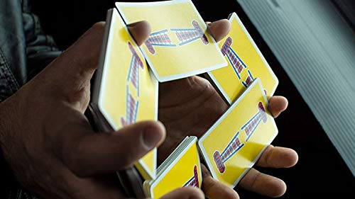 Murphy's Magic Modern Feel Jerry's Nuggets Spielkarten In Gelb – Traditionell Geschnitten, Für Zauberei & Kartenspiele
