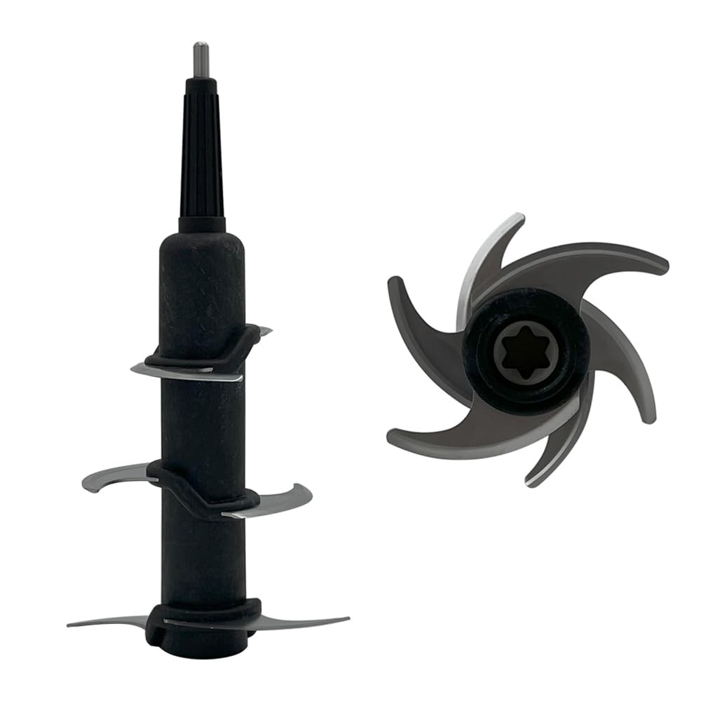 Replacement Blender 6-Blade Assembly, Compatible with Ninja Blender Kitchen System 1100W 1200W, NJ600/NJ602/BL550/BL660/BL700/BL770 and More, Model: 316KKU770