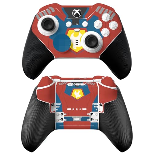Head Case Designs Offizielle Peacemaker: Television Series Kostüm Graphics Vinyl Haut Gaming Aufkleber Abziehbild Abdeckung kompatibel mit Xbox Series X & S Elite Wireless Controller Series 2