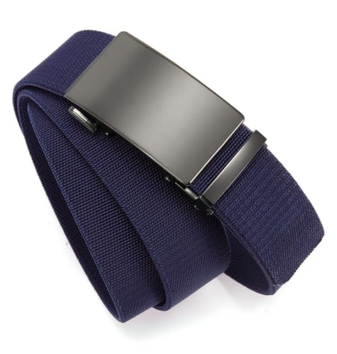 Image of CHAOREN Mens Belt Stretchable - Elastic Golf Nylon Web Adjustable Belt - for Casual Wear