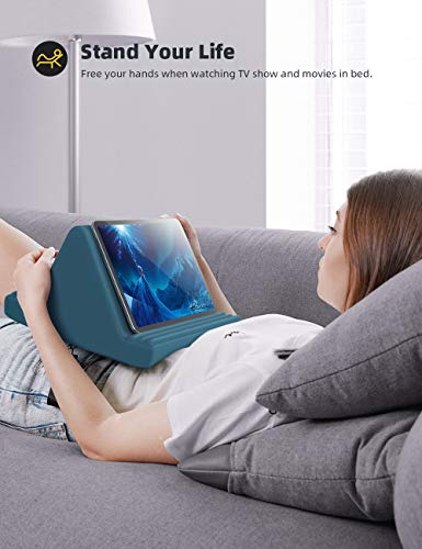 Image of Lamicall Tablet Pillow Stand iPad Bed Soft Holder for Lap 6 Viewing Angles