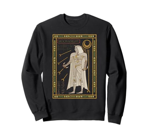 Sweat Marvel Moon Knight imprimé avec carte de tarot égyptienne