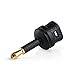 Produktbild Uplink - Toslink auf Mini Toslink 3,5mm - Digital Audio Adapter - Lichtwellenleiter LWL - 3,5mm Mini Stecker auf Toslink Buchse