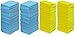 Pull N Wipe 79089 Microfiber Cleaning Cloths (Pack of 100) Edgeless Technology  with 2 Free Dispenser Boxes, Ideal for Home, Auto, Glass, Makeup Removing, Salon, Sports