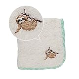 【BESTEVER】日本製無撚糸ミニ タオルハンカチ Made in Japan Mini Towel ナマケモノ Sloth 54042