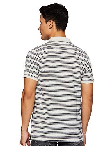 Image of Get In Men's Striped Regular Fit Polo