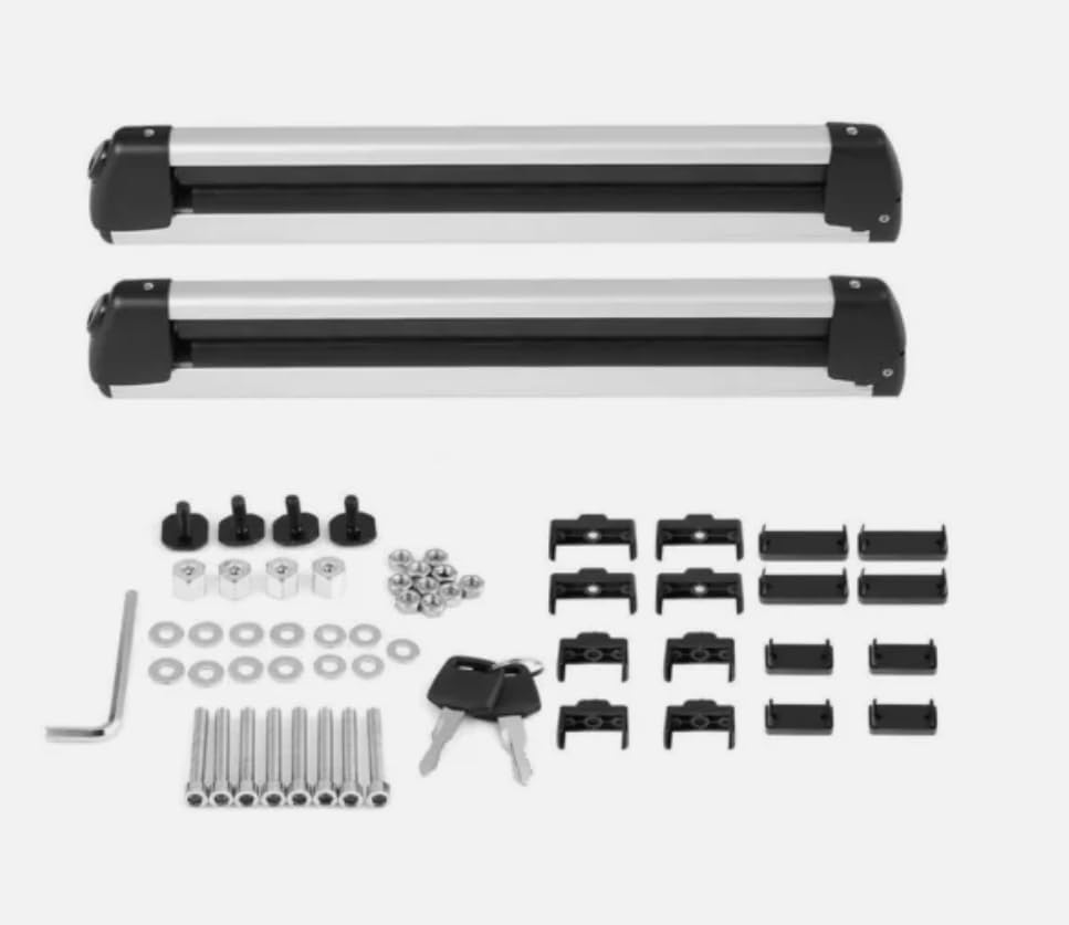 2Pcs Ski Rack Snowboard Carrier Racks Fits for Mercedes Benz V167 GLE 2019-2022