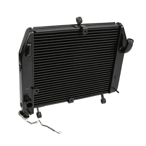 Radiador de refrigeración para motor YZF R1, enfriamiento eficiente en negro