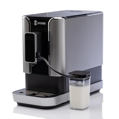 Cafeteira Expresso Spidem Trevi com reservatório para Leite 110V - Moedor de grãos integrado