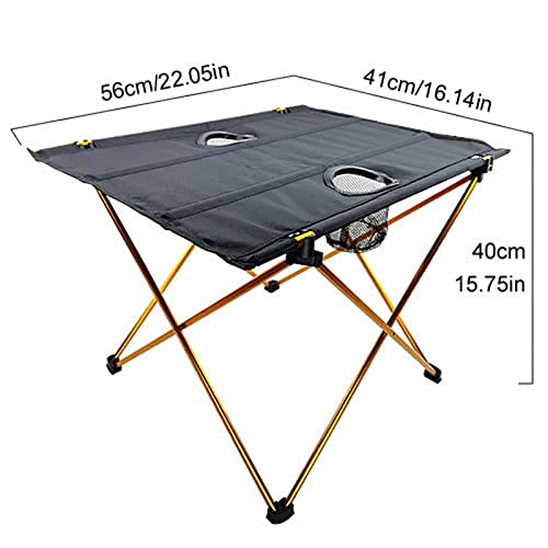 Table en alliage d'aluminium durable pour bivouac - 4