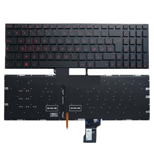 Clavier rétroéclairé AZERTY pour ASUS ROG GL502 et FX502VE