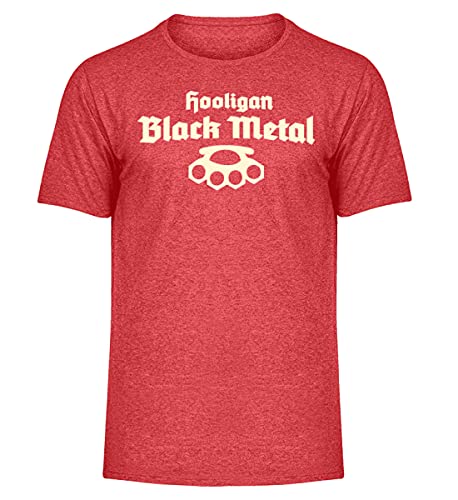 T-shirt mélangé Hool Black homme Large en maille respirante