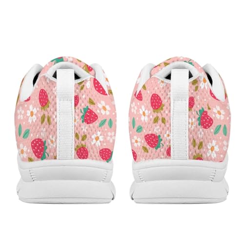 SYtrade Womens Shoes Lace-up Tennis Athletic Sneaker White Sole4