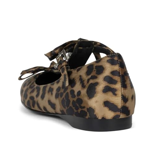 Arqa Women's T-Strap Ballet Flat with Pearl and Bow Detail Ballet Slipper Dressy Comfortable Work Office Low Heel Flats Wedding Ballerina Slip On Vintage Mary Jane Flats Shoes4