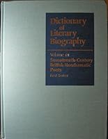 Dictionary of Literary Biography: Seventeenth-Century British Nondramatic Poets 0810375982 Book Cover