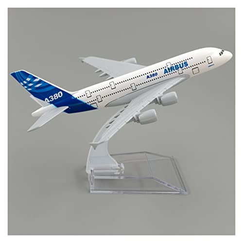 Avión Airbus A380 prototipo de 14cm regalo infantil educativo y de colección