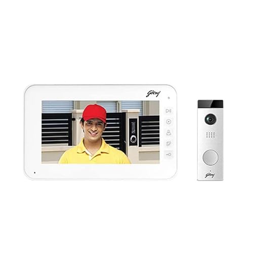 Godrej Security Solutions Seethru VDP RE7 Lite White Video D...