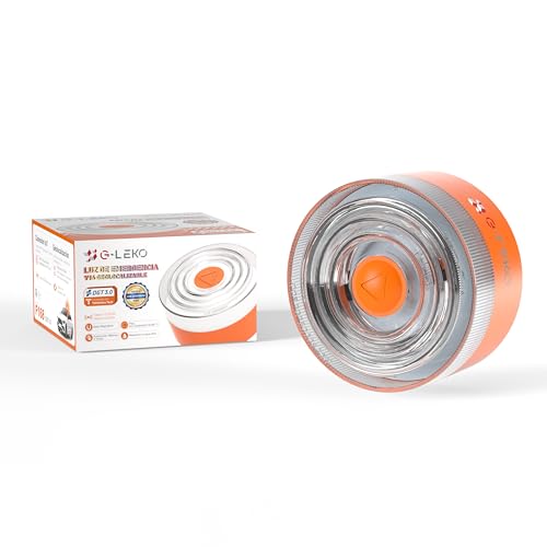 Luz V16 homologada para evitar atropellos en carretera con geolocalización automática DGT 3.0