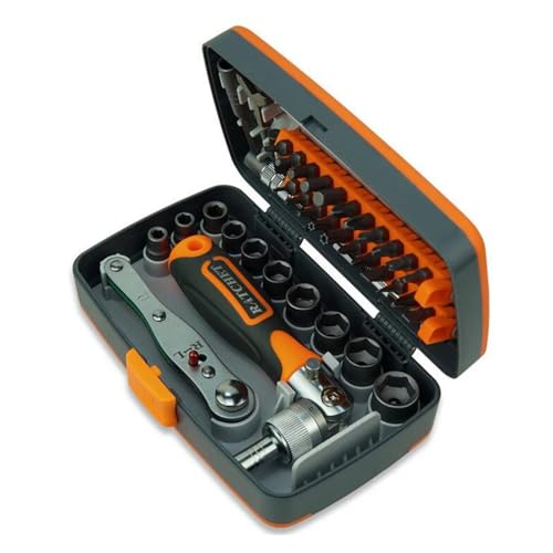 Set de herramientas profesionales 38 pcs para bicicleta y moto miniatura 5