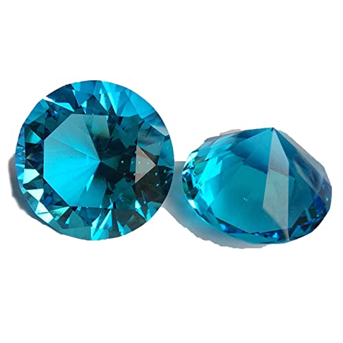 Eterspr Diamants Artificiels, Strass Décoratifs, Diamond Glass Jewel Décoration, pour la Décoration de Mariage, Décoration de Fête, Décoration de Vitrine