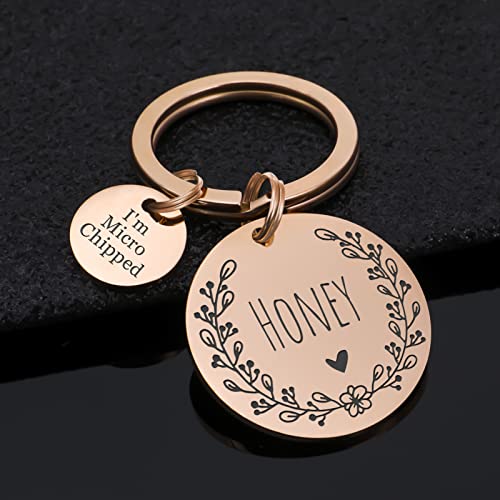 Natiform Personalized Dog Tags, Stainless Steel Engraved Cat Id Tags, Fun Wild Flower Frame Design, Dog Collar Charm Microchips, Floral Pet Name Pendant(Rose Gold) #TOP6