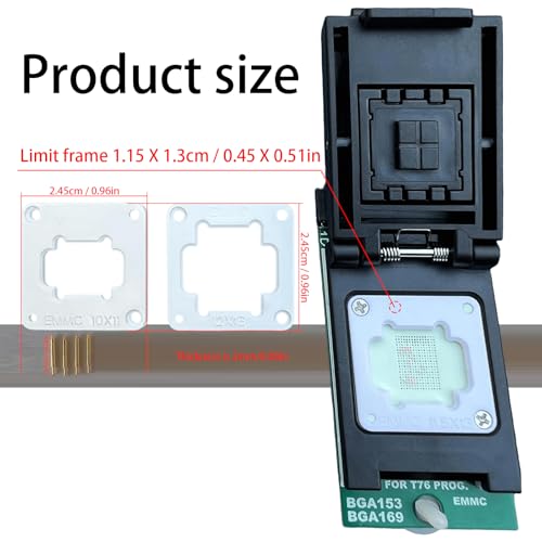 Adaptateur BGA153 BGA169 fiable pour programmeurs T76 - 7
