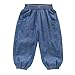 Baggy Jeans for Kids Casual Elastic Waist Athletic Loose Joggers Toddler Denim Pants with Pockets for 1-10 Years
