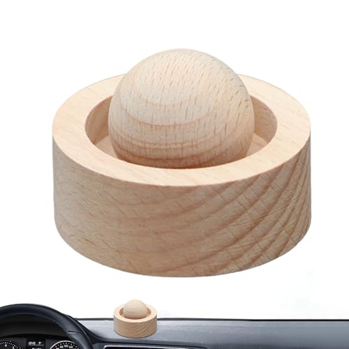 Difusor De Aceites Esenciales De Madera, Difusor De Aromaterapia De Bola Redonda, Decoración De Mesa De Purificación De Aire Para Dormitorios, Cocinas, Aseos, Oficinas, Coches, etc