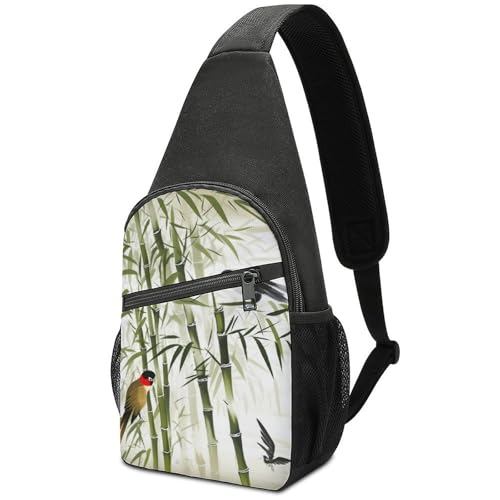 Morrales Deportivos Crossbody Unisex Estilo Urbana miniatura 1